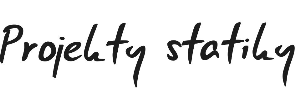 Projekty stitiky